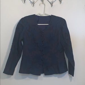 Vintage blue blazer